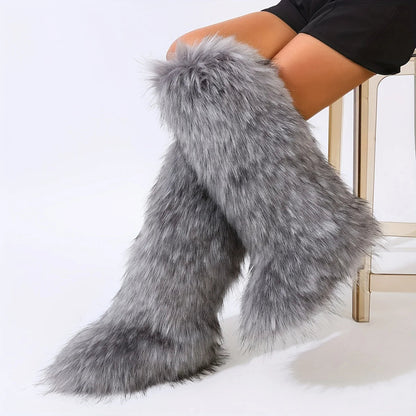 Serena Fur Boots