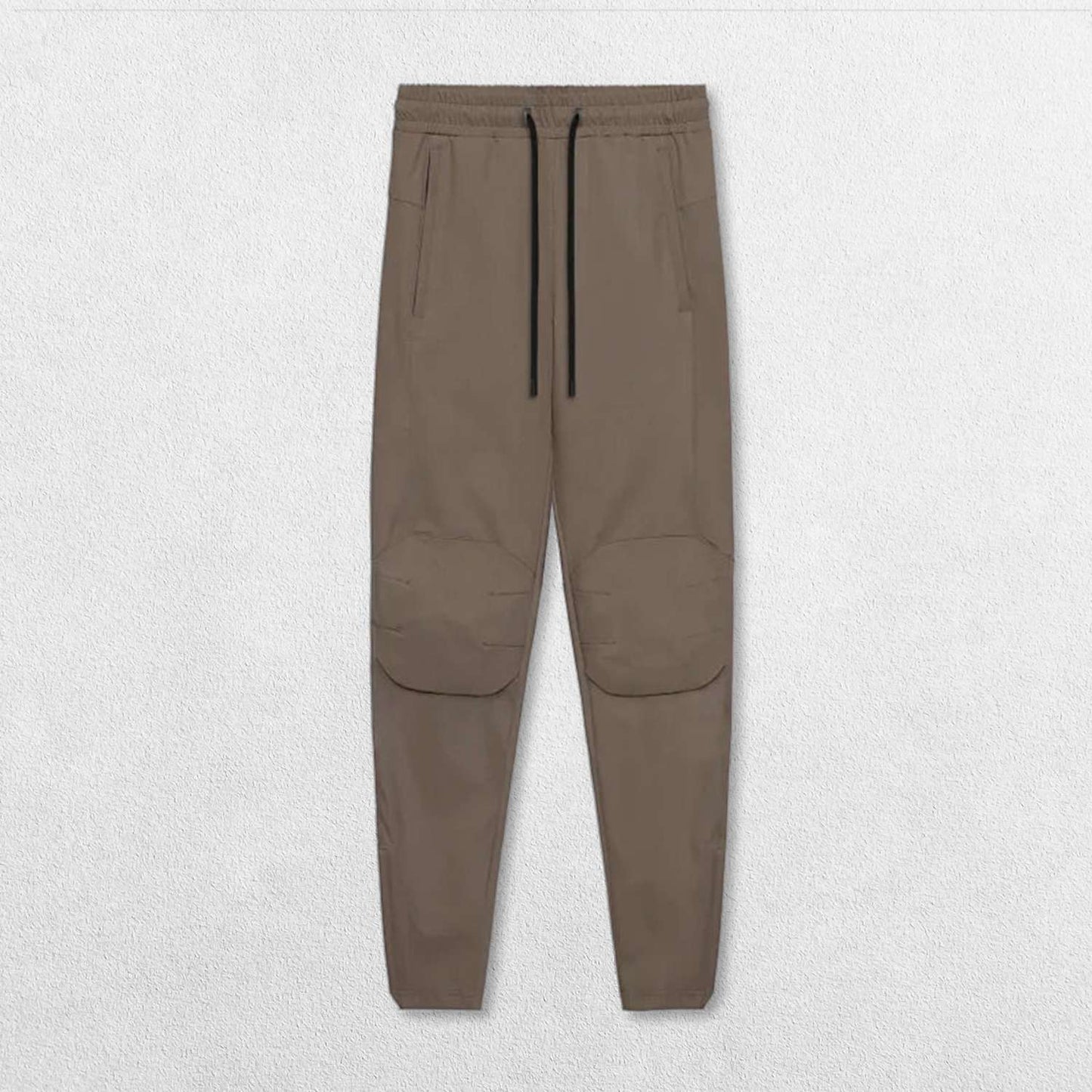 Men's Quick-Dry Gym Track Pants with Elastic Waistband for Running and Workouts