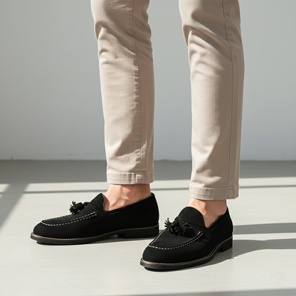 Harrington Suede Tassel Loafers