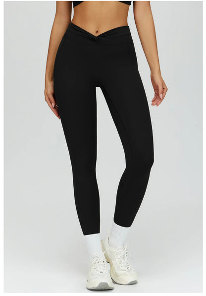 Women Sport Leggings Fitness Yoga Leggings High Waist Butt Lift Curves Workout Tights Elastic Gym Training Pants Female Pants