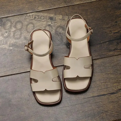 Elena Strap Sandals – Women’s Open-Toe Flat Slides
