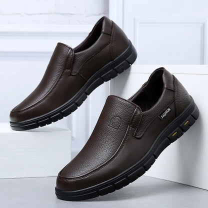 Rohan Slip-On Leather Shoes