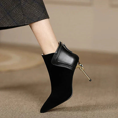 Valentina Pointed Ankle Boots