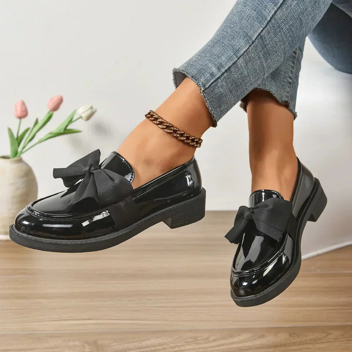 Giulia Patent Loafers