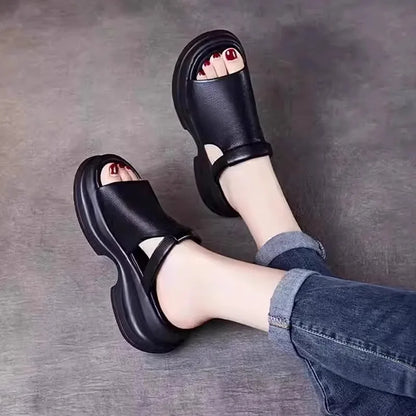 Emma Leather Sandals