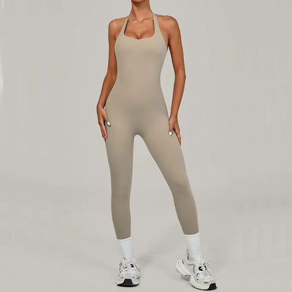 Yoga Jumpsuit Fitness Tracksuit Sports Overalls Gym Clothing Set Yoga Wear Workout Clothes for Women Outfit push-up Activewear