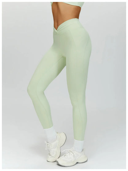 Women Sport Leggings Fitness Yoga Leggings High Waist Butt Lift Curves Workout Tights Elastic Gym Training Pants Female Pants