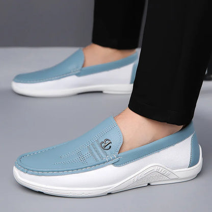 Luca Leather Slip-Ons