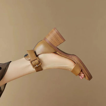 Nora Block Heel Sandals