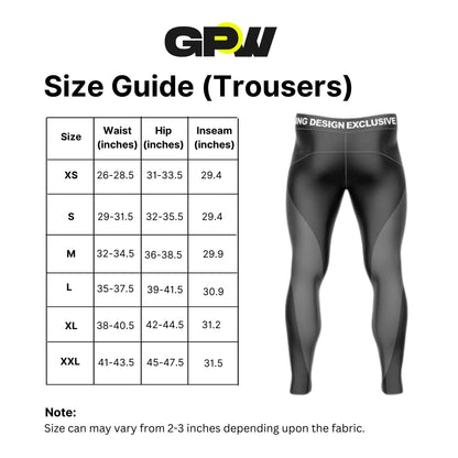 GPW Men's Athletic Sweatpants with Zipper Pockets for Training & Workouts